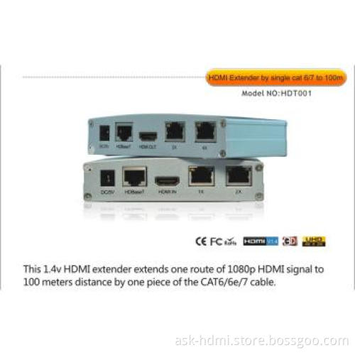 HDMI Extender over RJ45 to 100M